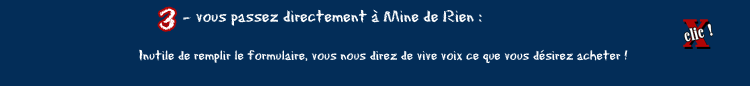 Cliquez pour passer une commande !